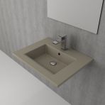 Bocchi Milano Etajerli 60 cm Mat Kaşmir Lavabo