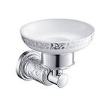 Bocchi Orient Sabunluk Seramik Cam- Krom 3002 0002 Şeffaf