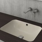 Bocchi Scala 55 cm Tezgahaltı Mat Yasemin Lavabo