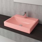 Bocchi Scala 60 cm Tezgah Üstü Mat Somon Lavabo