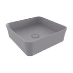 Bocchi Sottile Slim 60x45 cm Mat Gri Batarya Banklı Oval Lavaba