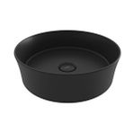 Bocchi Sottile Slim Line Tezgah Üstü Lavabo 38 Cm Yuvarlak Mat Siyah 1478-004-0125