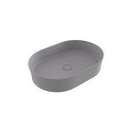 Bocchi Sottile Slim Line Tezgah Üstü Lavabo 55 cm Mat Gri - 1521-006-0125