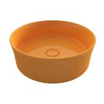Bocchi Sottile Slim Line Yuvarlak Lavabo 38 cm P Mandalina Sarısı
