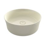 Bocchi Sottile Slim Line Yuvarlak Lavabo 38 cm Parlak Bisküvi