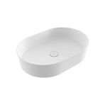 Bocchı Sottile Slimline Oval Lavabo 55 x 38 cm Parlak Beyaz 1521-001-0125