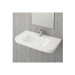 Bocchi Speciale 85 cm Parlak Beyaz Lavabo