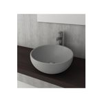 Bocchi Venezia 40 cm Çanak Mat Gri Lavabo