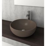 Bocchi Venezia 45 cm Çanak Mat Kahve Lavabo