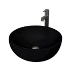 Bocchi Venezia 45 cm Çanak Parlak Siyah Lavabo