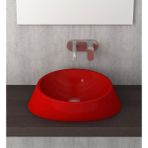 Bocchi Venezia 56 cm Çanak Parlak Kırmızı Lavabo
