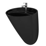 Bocchi - Venezia Asma Monoblok Lavabo Batarya Delikli Parlak Siyah - 1083-005-0126