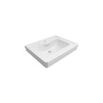 Bocchi Verona 71 Cm Tek Delikli Parlak Beyaz Lavabo Çok Renkli