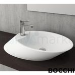 Bocchi Vessel Milano 56 cm Mat Beyaz Çanak Lavabo