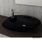 Bocchi Vessel Milano Parlak Siyah Çanak Lavabo
