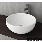 Bocchi Vessel Roma 45 cm Mat Beyaz Çanak Lavabo