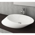 Bocchi Vessel Yatay Çanak 72 cm Parlak Beyaz Lavabo