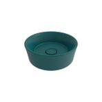 Bocchi Vessel Yuvarlak 38 cm Mat Petrol Mavisi Lavabo