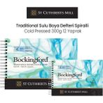Bockingford Traditional Cold Pressed 300 gr 12 Yaprak Sulu Boya Defteri Spiralli