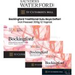 Bockingford Traditional Hot Pressed 300 gr 12 Yaprak Sulu Boya Defteri