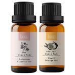 Boco Born In Cosmetics 2'li Avantajlı Set Portakal & Itır Saf Aromaterapi Uçucu Yağı 20 Ml; Nemlendirici, Buhurdanlık, Masaj, Uyku, Banyo, Spa, Cilt ve Saç Bakımı İçin