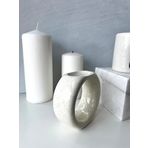 boco born in cosmetics Doğal Seramik Buhurdanlık Meditasyon Spa Tütsülük Akış (Yuvarlak)