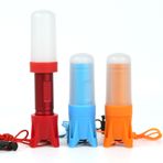 BOCPARTS 3'lü paket kamp lambası, 3 aydınlatma modu, 2 kullanım formu, küçük roket taşınabilir LED acil durum lambası (kordonlu) çocuk macera etkinlikleri, sırt çantalı seyahat, kamp, partiler, elektrik