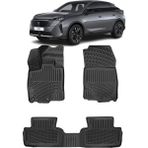 Bod Peugeot E 3008 3D Havuzlu Paspas 2024-SONRASI Elektrikli - Siyah