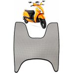 Bod Scooter Tvs Jüpiter 125cc Motor İçin Gri 3D Havuzlu Paspas, Koku Yapmaz ve Esnek Yapıda