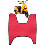 Bod Scooter Tvs Jüpiter Motor 3d Havuzlu Paspas Kırmızı