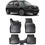 Bod Skoda Kamiq 3D Havuzlu Paspas 2020 ve Sonrası - Siyah