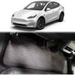 Bod Tesla Model Y 3D Havuzlu Paspas Yeni Nesil 2020-SONRASI Siyah Juniper Uyumlu