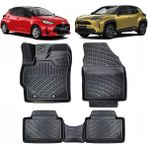 Bod Toyota Yaris/yaris Cross 3D Havuzlu Paspas 2021-SONRASI - Siyah