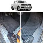 Bod Volkswagen Amarok 3D Havuzlu Paspas 2010 Sonrası - Siyah
