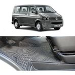 Bod Volkswagen Caravelle 3D Havuzlu Paspas 2003-2015 - Siyah