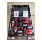 BODDAH 4 Lü set şarjlı vidalama somun sökme spiral Hilti