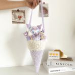 Boding Store Kuromi Dondurma Bebek Buketi Kawaii Peluş Oyuncak Hello Kitty Kız Doğum Günü Hediyesi Sevimli Çocuk Oyuncak Sanrio Peluş Oyuncak Loopy Bebek (Yurt Dışından)