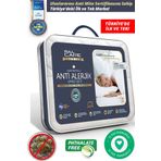 Bodmar %100 Pamuklu, AntiAlerjik, AntiBakteriyel TEK KİŞİLİK Yatak Yastık Yorgan Kılıfı 90 X 190 cm