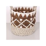 Bodrum 31x28x38 cm. Doğal Abaka El Yapımı Sepet