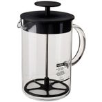 Bodum 1446-01US4 Latteo Manuel Süt Köpürtücü, 226,8 g, Siyah