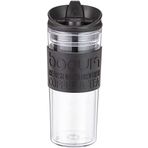 Bodum Travel 11101-01S termos bardak, plastik, katlanır kapaklı, 0,45 l