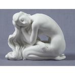 Body Porselen Dekoratif Biblo, 12x6x9.5 cm, Beyaz