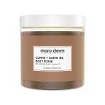 Body Scrub | Kahve + Yeşil Çay Özlü Vücut Peelingi | Bha + Jojoba Yağı 250 Ml