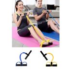 Body Trimmer Vücut Şekillendirici Egzersiz Karın El Ayak Direnç Lastiği