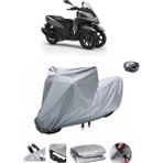 Bodygard Yamaha Tricity 125 Motosiklet Brandası Arka Çanta Uyumlu - Gri
