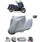 Bodygard Yamaha X-Max 125 Abs Motosiklet Brandası Arka Çanta Uyumlu - Gri