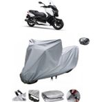 Bodygard Yamaha X-Max 250 Momodesign Motosiklet Brandası Arka Çanta Uyumlu - Gri