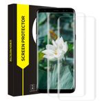 Bodyguard Samsung Galaxy S8 Plus için kırılmaz cam için 2 adet koruyucu folyo, 9H sertlikte çizilmeye karşı dayanıklı koruyucu cam, hassas dokunuş, 3D şeffaf yüzey, ultra şeffaf, kabarcıksız S8 Plus