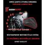 Bodyguard Yamaha Xmax 250 Abs Motosiklet Brandası Arka Çanta Uyumlu Branda,örtü