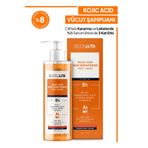 bodylita Kojik Asit Kararma Ve Cilt Aydınlatıcı Vücut Şampuanı, %8 Kojic Acid Serum Etkili Duş Jeli